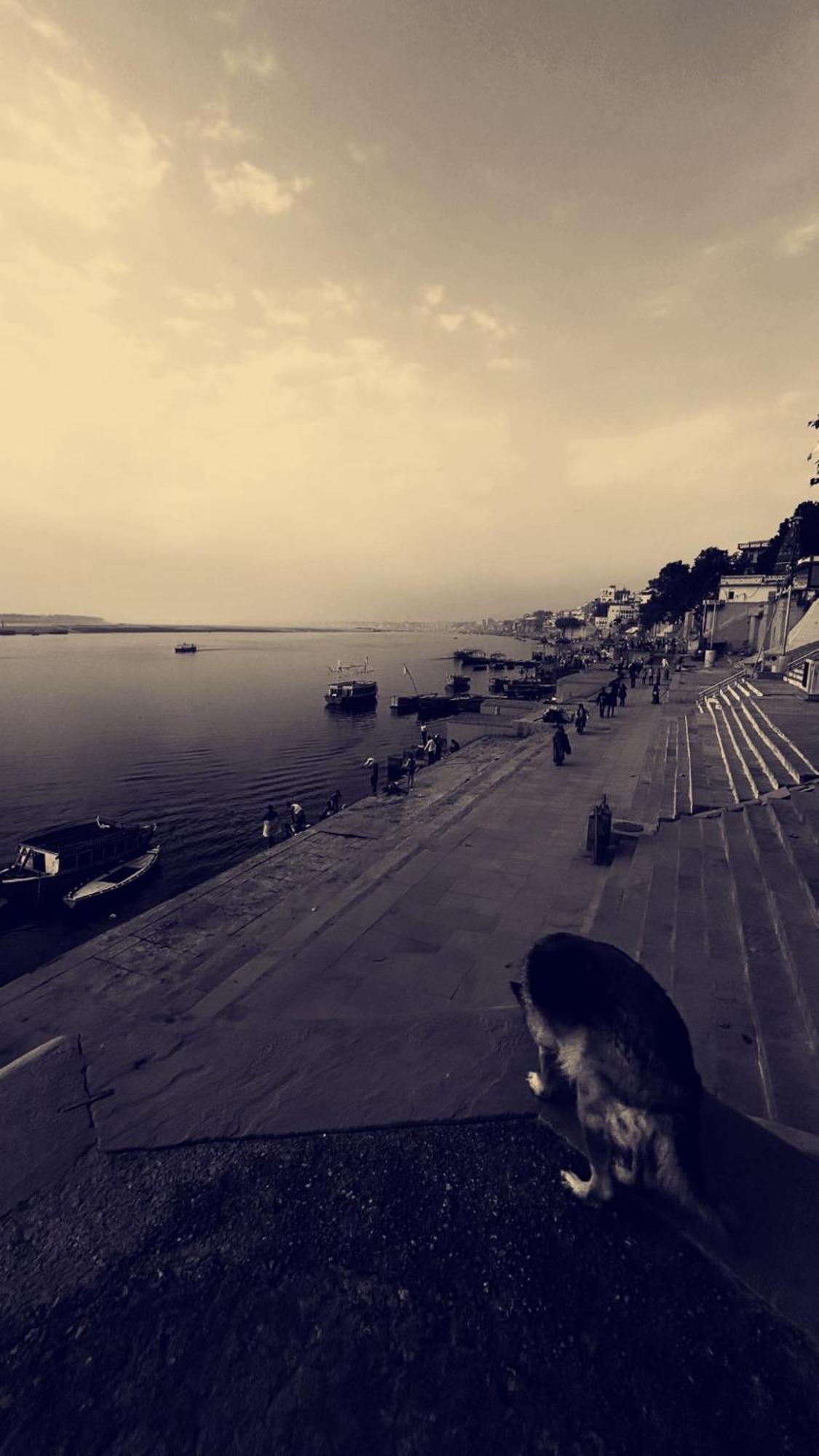 Tandon On The Ganga Ghat *